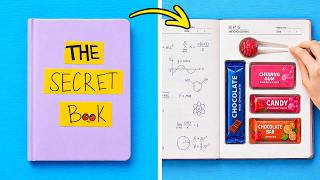 💡 HOW TO SNEAK SNACKS INTO SCHOOL & MORE COOL CRAFTS! 😱✨