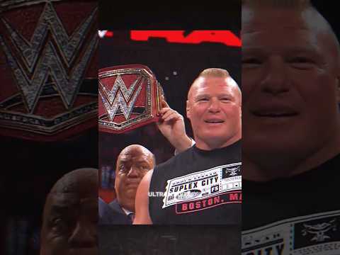 Brock Lesnar Destroys Braun Strowman 😈❤🔥 || Brawl 😱🔥 || Edit:)👀 #viral