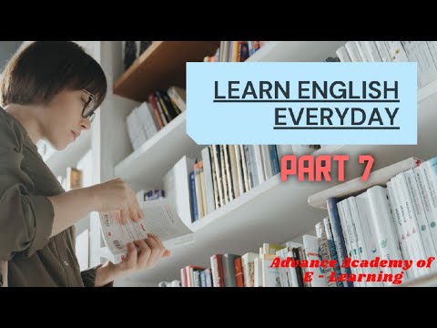 Speak English Everyday Part 7