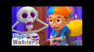 LIVE STREAM 🔴 Blippi Wonders 🔍 Halloween, Spooky and Trick or Treat Cartoons! 🎬 All Episodes