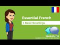 Mastering Basic French Greetings