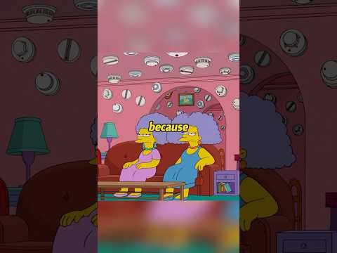 When patty and Selma are coming to stay at our house for a few days #thesimpsons #shortsvideo