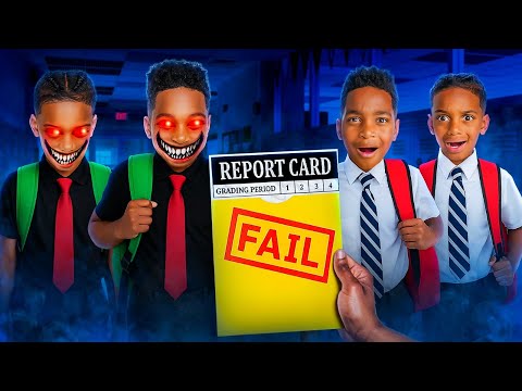 OUR EVIL TWINS FAILED SUMMER SCHOOL...