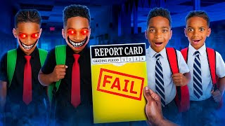OUR EVIL TWINS FAILED SUMMER SCHOOL...