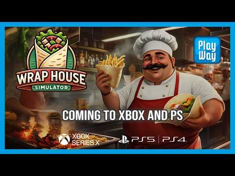 Wrap House Simulator 🌯 - Console Release Trailer