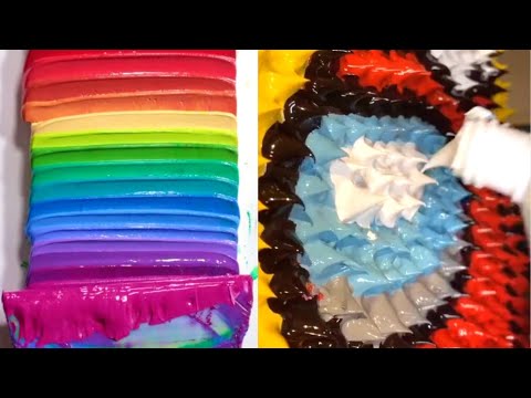 Oddly Satisfying Art Videos! #Shorts