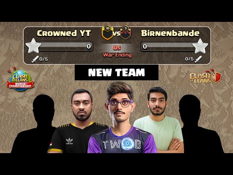 Crowned YT New Team in World Championship (Clash Of Clans)