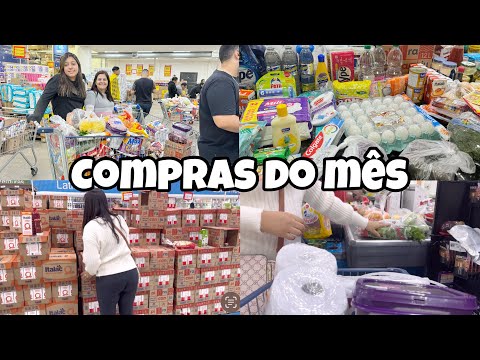 NOSSAS COMPRAS DO MÊS DE AGOSTO| MERCADO ATACADÃO| VALOR TOTAL| MAIARA CANDIDO