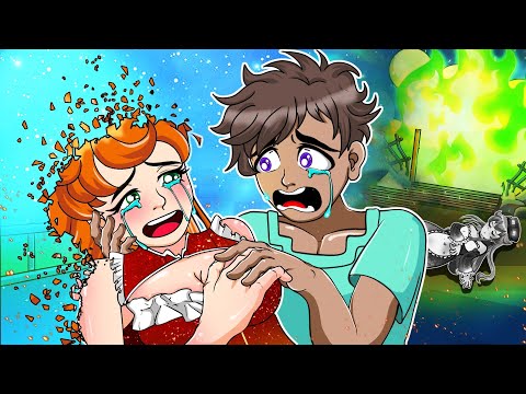 Tragic Love Story: Steve Says Goodbye To Girlfriend Alex | Minecraft Anime