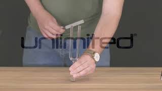 Meinl - Solfeggio Crystal Tuning Fork 396Hz/G4 - 10mm (SOLCTF396) | Gongs Unlimited