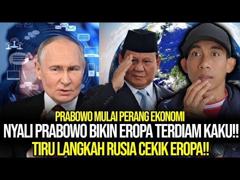 GINI RASANYA JADI RAKSASA ENERGI⁉️😭🔥HEBATNYA STRATEGI CERDAS PRABOWO‼️🥶UNI EROPA JARI PANIK!