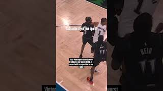 Suspended next game for sure. #nba #basketball #sports