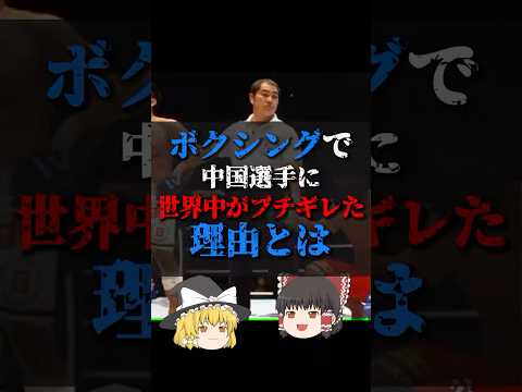 【ゆっくり解説】ボクシングで中国選手に世界中がブチギレた理由とは #都市伝説 #ゆっくり解説 #海外の反応