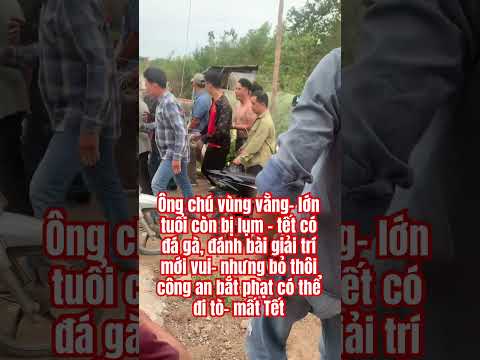 Ông chú: chạy đâu được mà còng