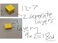 Counting Cubes in 3D Figures