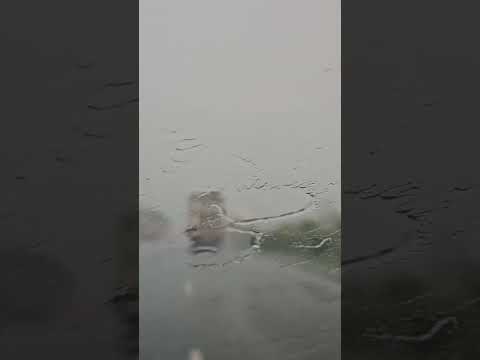 driving in heavy rain #nature #rain #rainsounds #heavyrain #heavyrainfall #driving