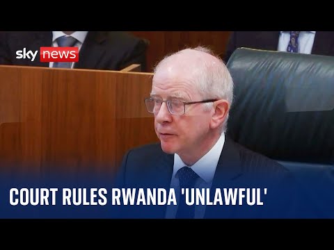 BREAKING: Supreme Court rules Rwanda refugee plan is 'unlawful'
