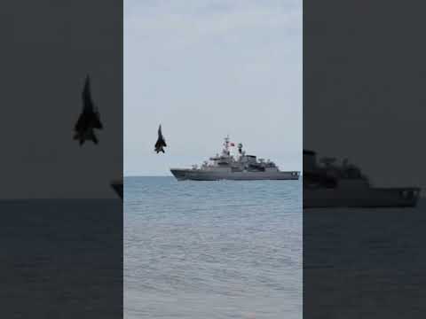 пилот с Дагестана Ибрагимов на миг-29 остановил тцрецкий военный корабль #shorts