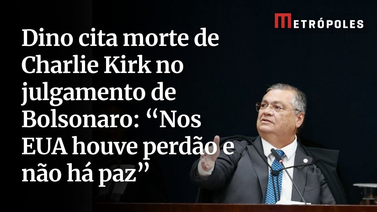 Dino cita morte de Charlie Kirk no julgamento de Bolsonaro Nos EUA houve perdão e não há paz