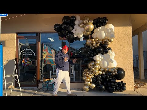 Balloon garland | Timelapse #ballooncreations #balloontutorial #timelapse