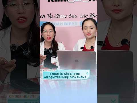 5 tips ăn dặm cực dễ cho bé Phần 1 #KinderHealth #AnDam #ChamSocTreEm #shorts
