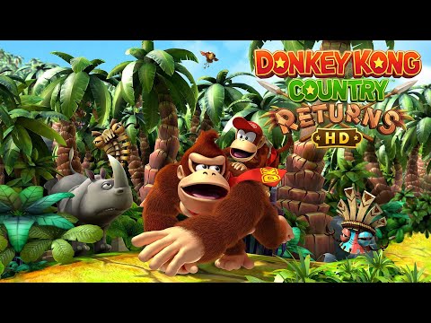 (2 Players) Donkey Kong Country Returns HD - PART 1!! *Nintendo Switch*