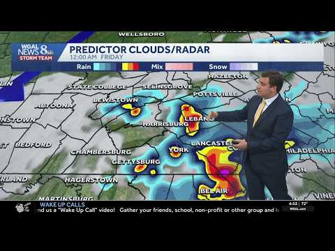IMPACT - Scattered Strong Thunderstorms Thursday In South Central Pennsylvania