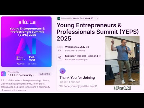 YEPS 2025 (Seattle Tech Week)  XPerf.ai - AI-based GPU Utilization Booster
