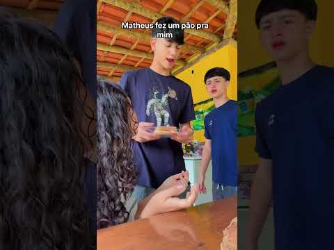 Matheus fez pão #shorts #comedia