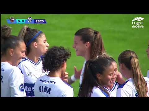 Carlota Suárez: Celebración del gol en la FAN CAM