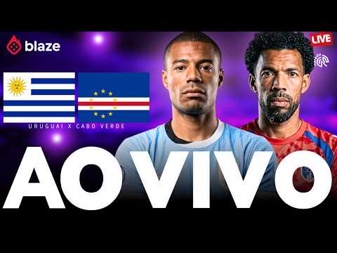 🔴 URUGUAI X CABO VERDE | AO VIVO | JOGO AO VIVO DA COPA DO MUNDO - MUNDIAL 2026 - VOZINHA EM CAMPO