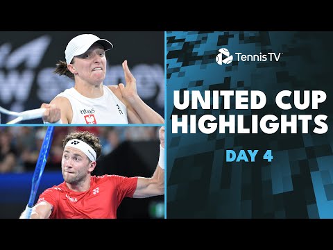 Ruud & Hurkacz Clash; Swiatek Back; Zverev vs Zhang | United Cup 2025 Highlights Day 4