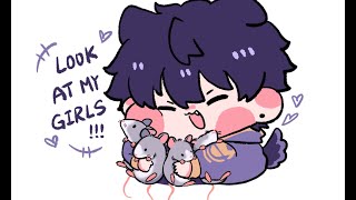 [05/18/2025] SHOWING OFF MY PET RATS - SHOTO'S SPOOKY SCARY SUNDAY STR