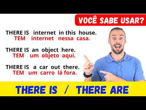 Aula de Inglês - THERE IS  e  THERE ARE