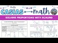 Solving Proportions through Scale Factor