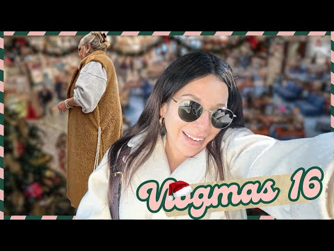 Shopping avec Mounette (la reine de Tiktok Action) - VLOGMAS 16