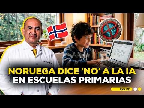 📚 ¿La inteligencia artificial afecta el aprendizaje? Noruega prohíbe su uso en educación primaria
