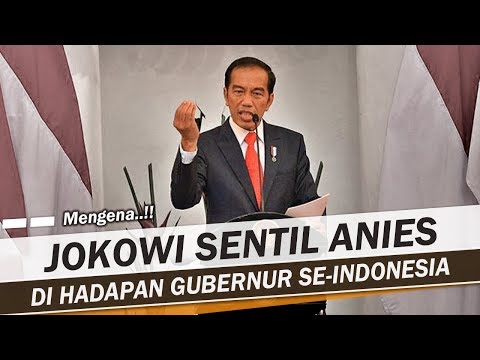 JOKOWI SENTIL ANIES, SINGGUNG ANGGARAN DKI JAKARTA