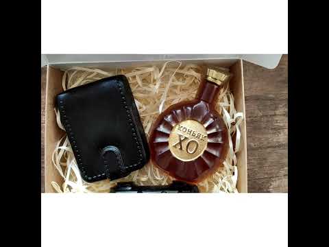 мыло ручной работы мужское коньяк портмоне джип