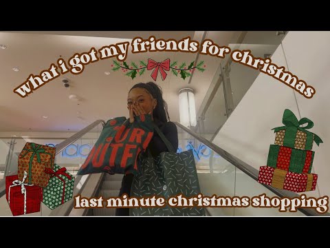 Last Minute Christmas Shopping For My Friends!