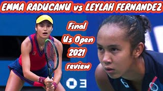Эмма Радукану vs Лейла Фернандес | US OPEN | Обзор финала | Emma Raducanu vs Leylah Fernandez