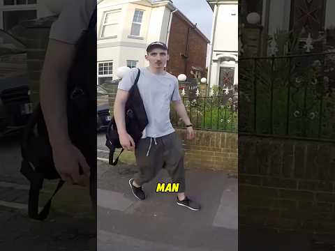 Crazy Biker Interaction #biker