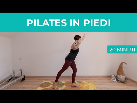 PILATES IN PIEDI 💪  – Allenamento in Stazione Eretta | Esercizi di Pilates a Casa