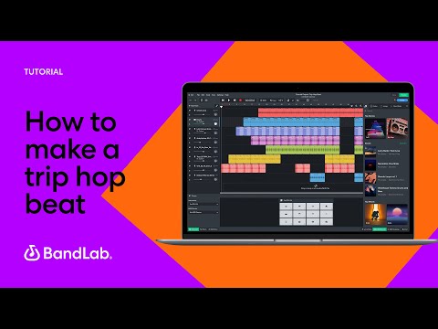 How to make a trip hop beat using BandLab's free web Mix Editor (BandLab Tutorial)