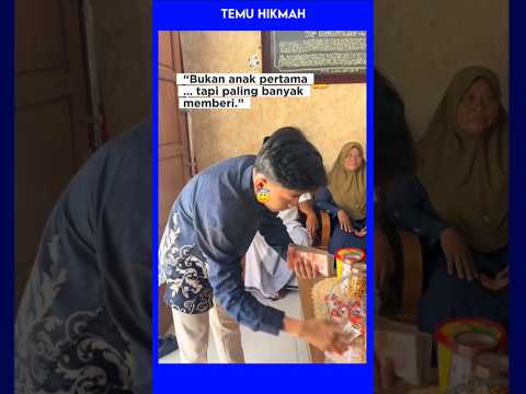 Bukan Anak Pertama, Tapi Paling Tulus Berbagi THR Saat Lebaran #kisahharu #lebaran #berbagi