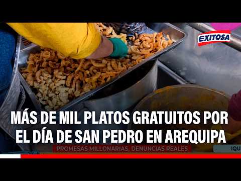 🔴🔵 Como cada año en el pesquero El Palomar entregan de forma gratuita platos a base de mariscos
