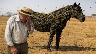 Todos Se Burlaban del Caballo Lleno de Gusanos… Hasta Que Una Anciano Lo Curó y Cambió Su Destino