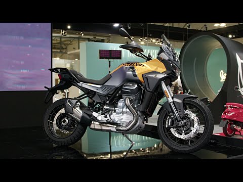 2024 Moto Guzzi Stelvio / V85 TT / V85 Strada / V85 TT Travel | EICMA 2023