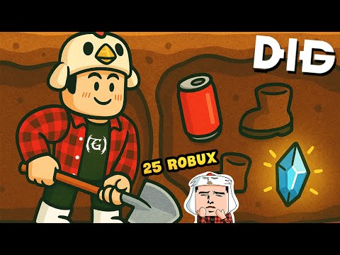 Mình Đã Phải Bỏ 25 Robux Để Được Chơi Trước SIÊU PHẨM Này? - Roblox DIG