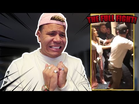 REACTING TO FULL FIGHT WITH JAKE PAUL!! (never seen before)